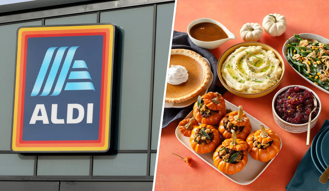 Aldi is cutting prices on Thanksgiving groceries by up to 50%