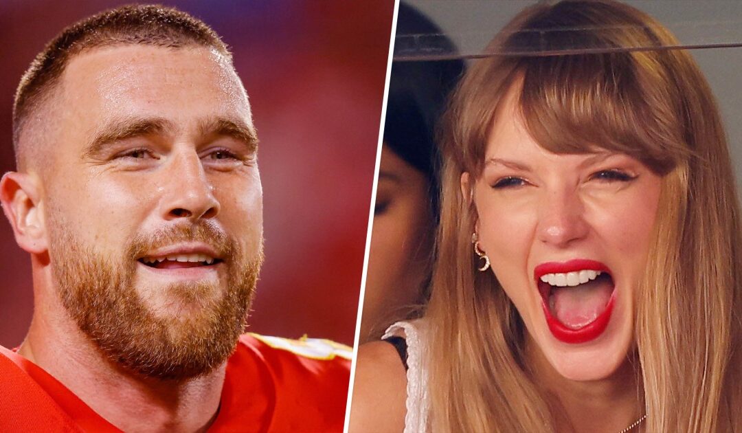 Travis Kelce shares how he’s adjusting to increased fame while hanging out with Taylor Swift